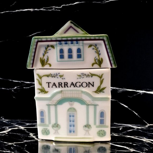 Vintage 1989 The Lenox Spice Village  Tarragon House - Picture 1 of 11